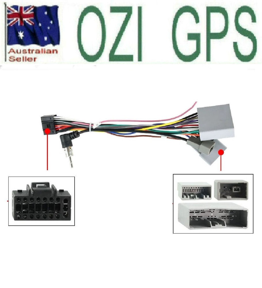 ANDROID  HEAD UNIT INSTALL CABLING FOR SUBARU OUTBACK 2000-2008