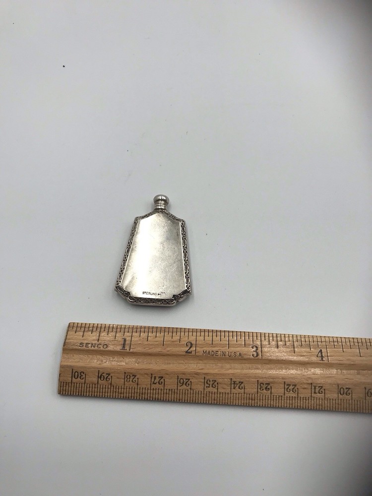 Sterling Silver Perfume Flask