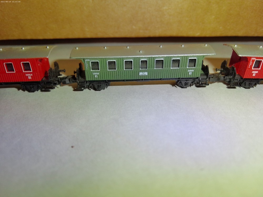 VINTAGE MARKLIN Z GAUGE PASSENGER TRAIN SET