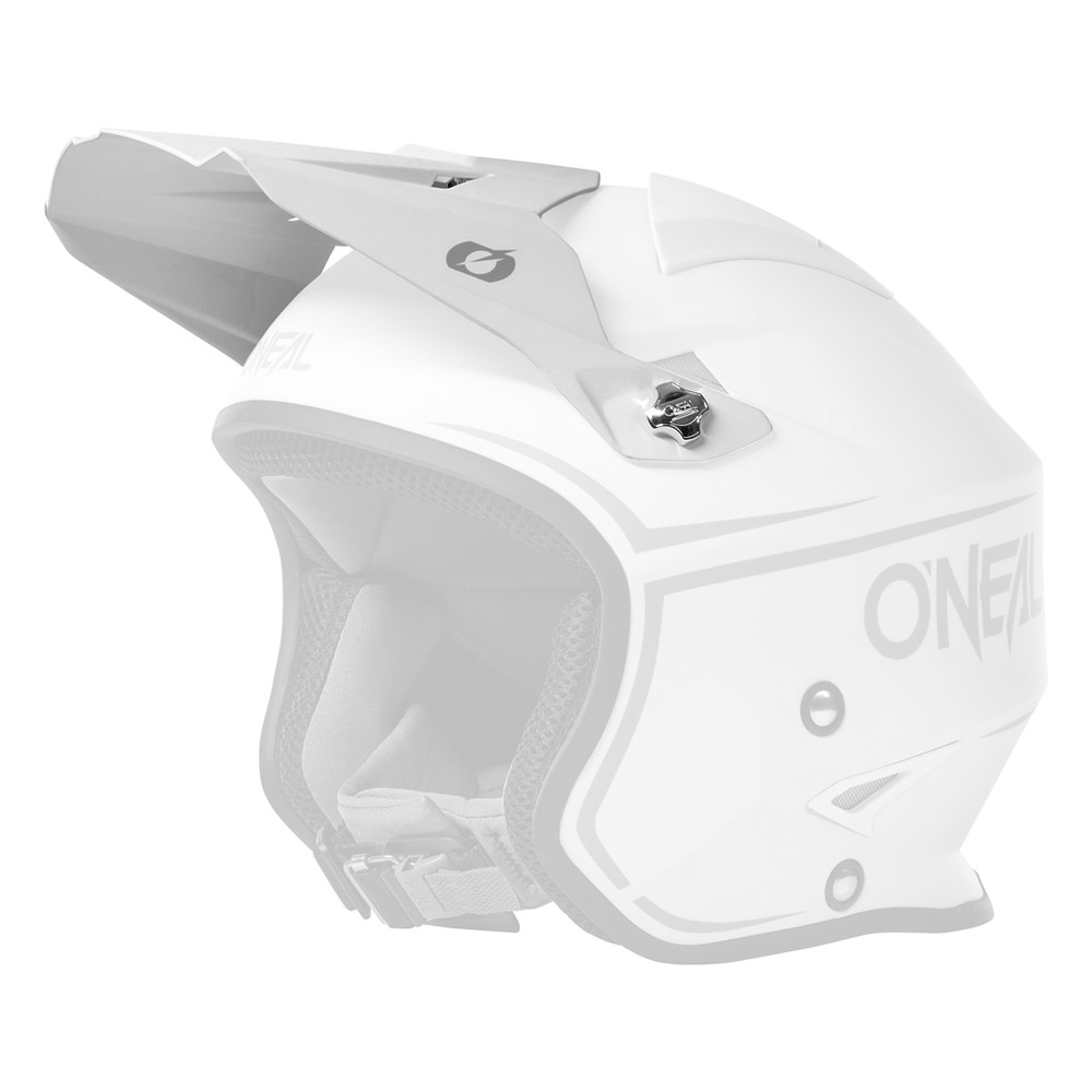 Oneal Slat Solid Replacement Helmet Visor White