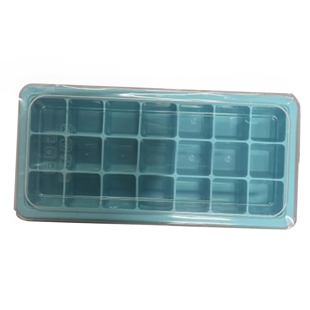21-Cube Silicone Ice Tray – Easy-Release, Flexible Ice Cube Mold For Home