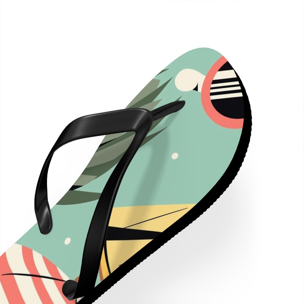 Beach Scene Flip Flops | Flip Flop Sandals