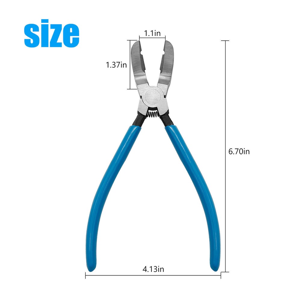 Car Fastener Cutter Clips Panel Puller Plier Tool Push Retainer Pin Rivet Trim