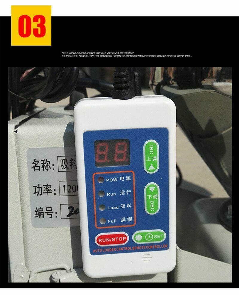 Hopper Loader Auto Feeder Automatic Plastic Particle Vacuum Feeding Machine 220V