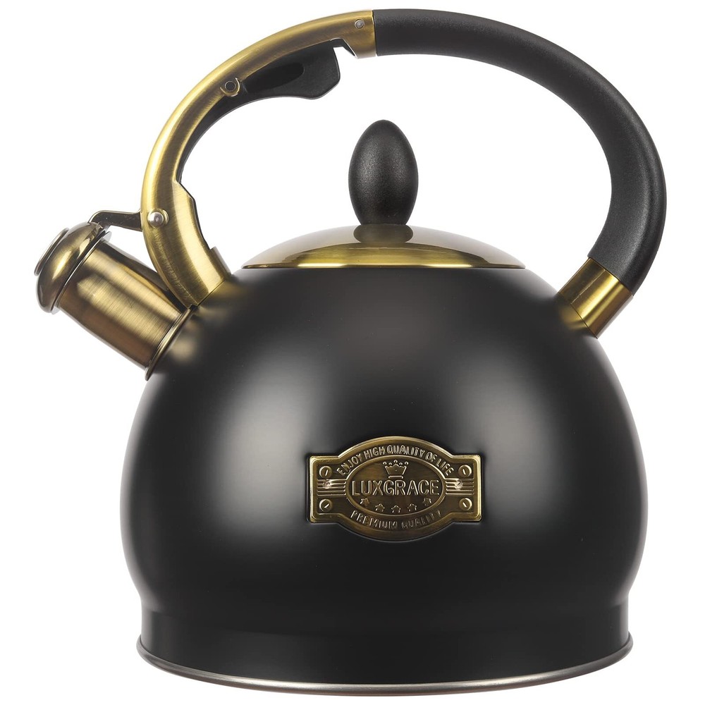 3quart Whistling Tea Kettle Classic Teapot Stainless Steel Teakettle With Cool G