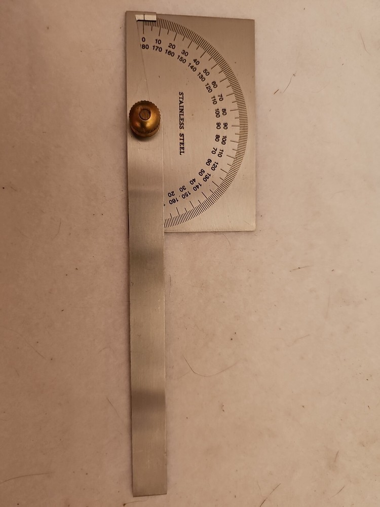 Stainless Steel Protractor Tool