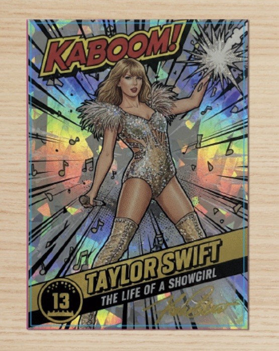 TAYLOR SWIFT KABOOM! Trading Card Glossy Front