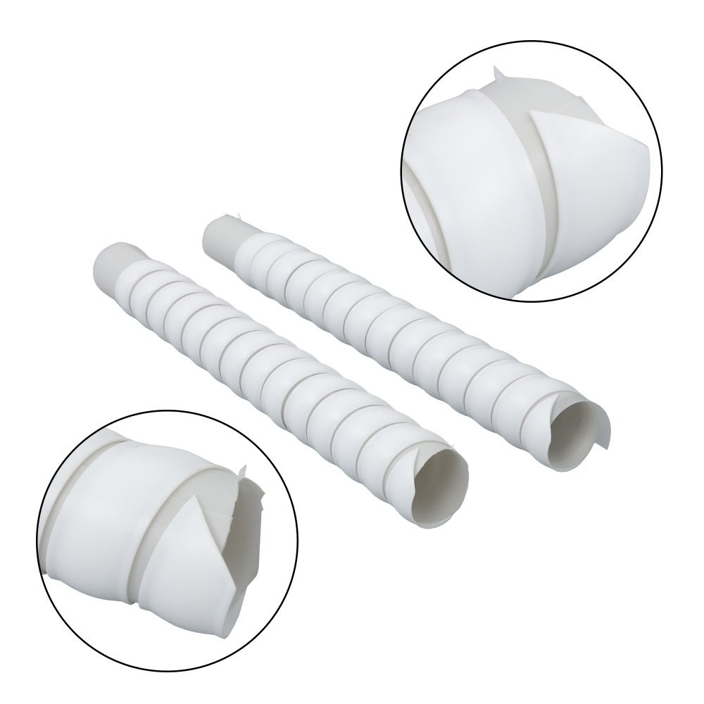 20 Pcs Tree Trunk Protector Plastic Spiral Tree Guard Tree Trunk Protector Tube