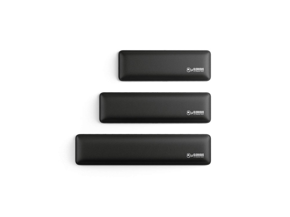 Glorious Wrist Pad/Rest - Compact - Black - Mechanical Keyboards, Stitched Ed...