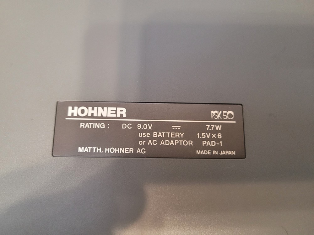 Hohner PSK-50 Pulse Code Modulation / Midi Keyboard