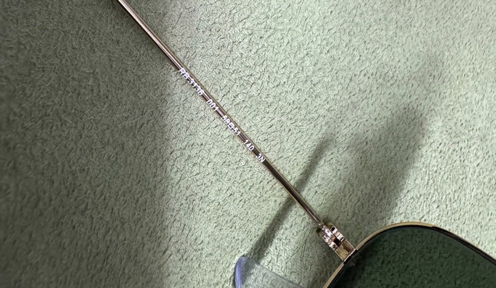 ray ban 58mm sunglasses