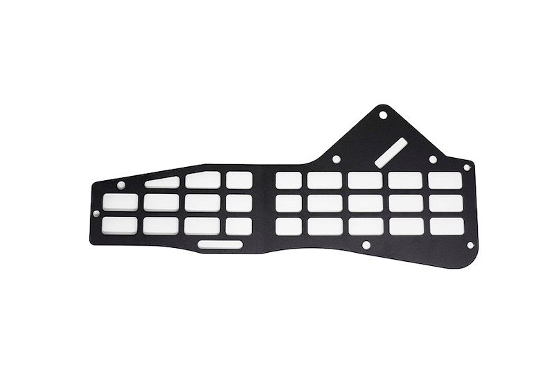 Cali Raised CR3615 Molle Cargo Panel; Used To Store Tools; Center Console Mount;