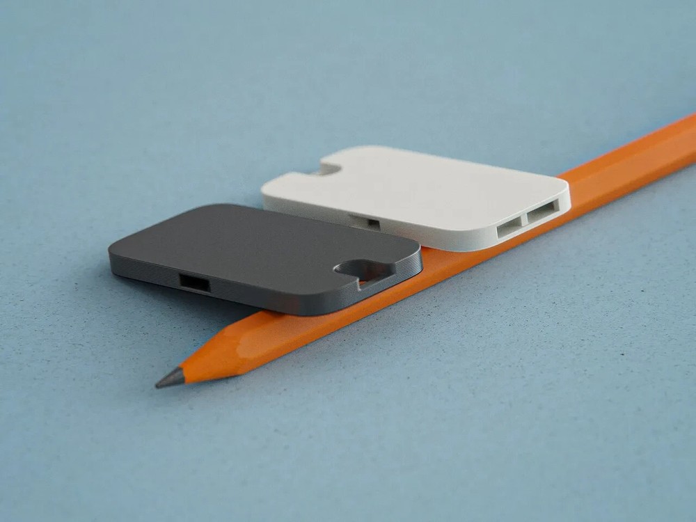 Flat Pocket Whistle (3 Pack) - Multiple Colors Available