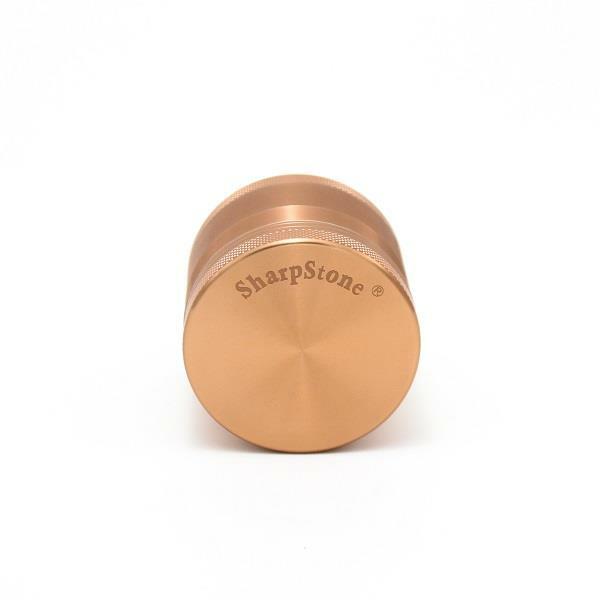 SharpStone Hard Top 4 Piece Pocket 1.5” Herb / Spice Grinder BROWN AUTHENTIC