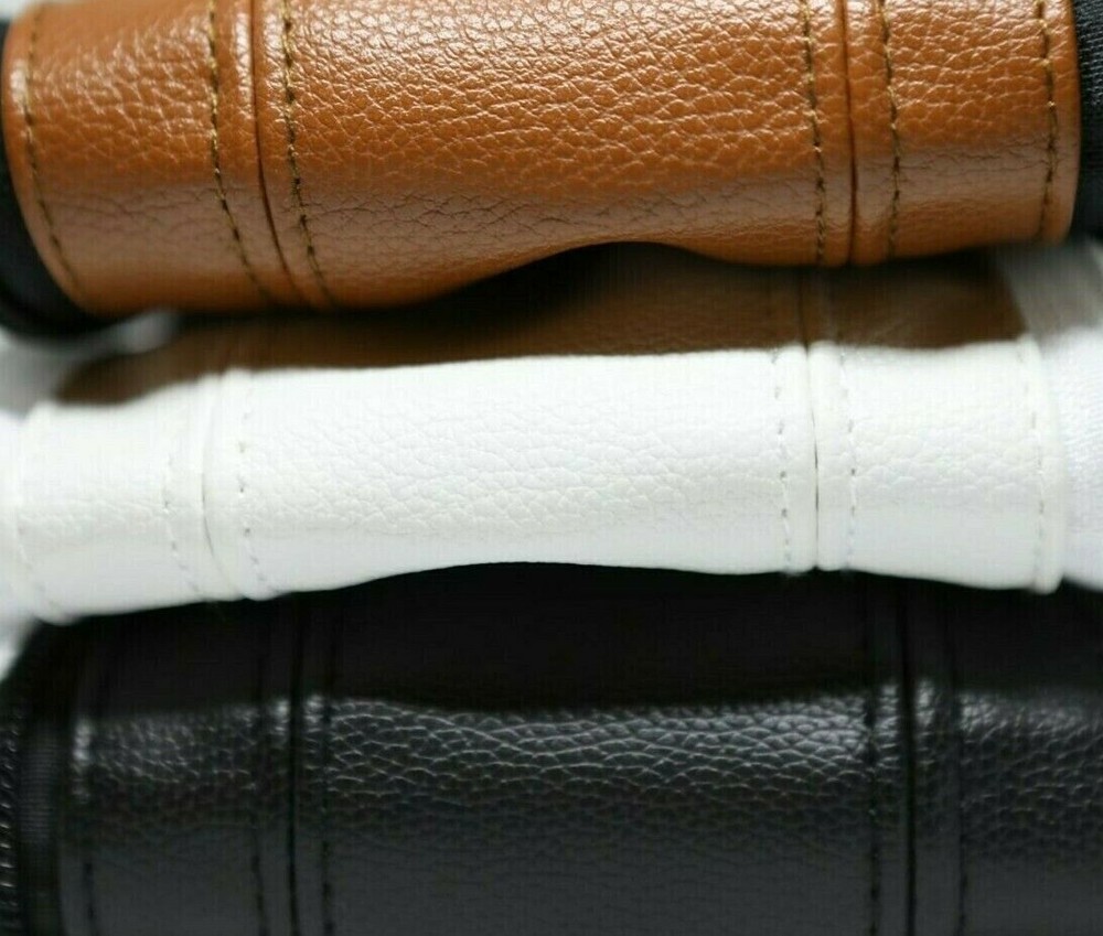 PU Leather Handle Cover for Stroller - Compatible with Doona