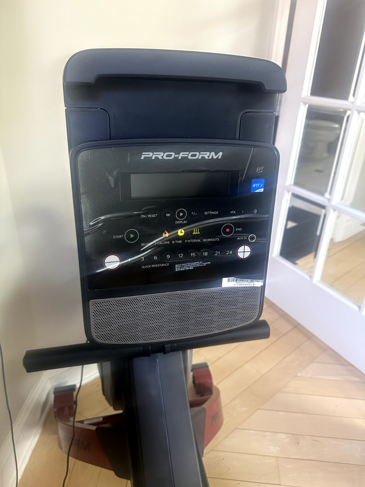 PRO FORM 750R ROWER- SLIGHTLY USED!