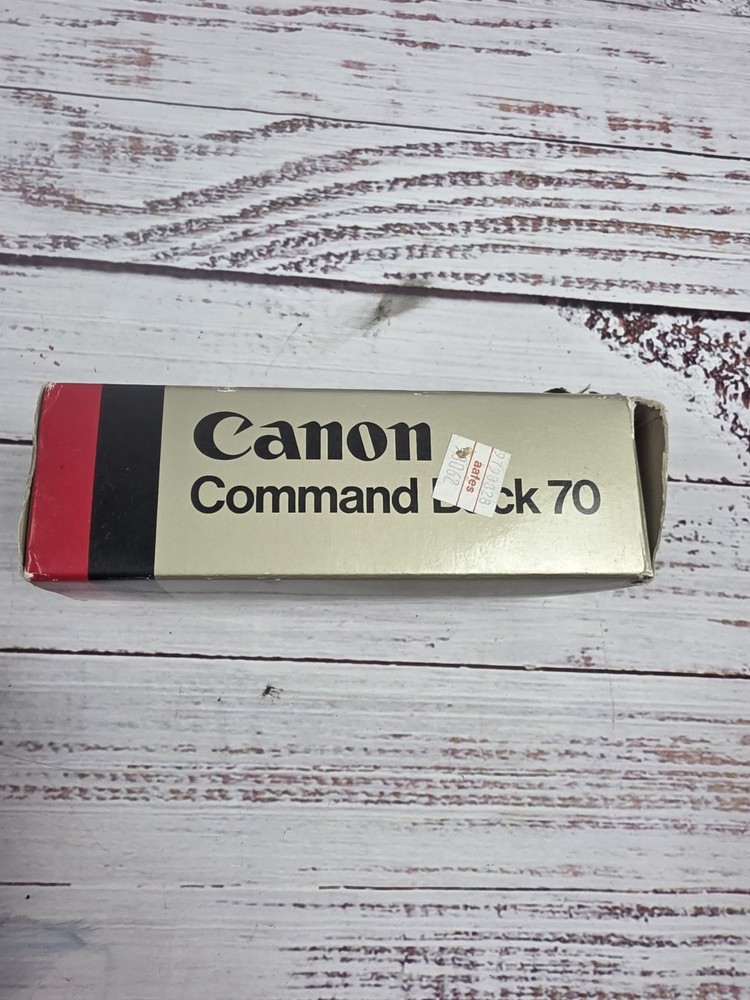 Canon Command Back 70 for T70 Camera, With Box And Manual