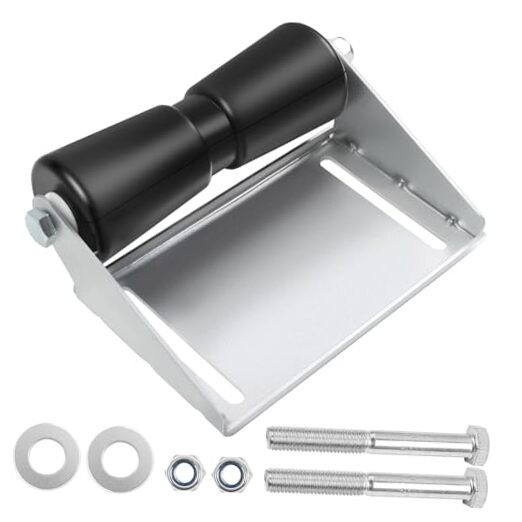 5-Boat Trailer Rollers with Panel Brackets Assembly, Keel Roller 12 Inch