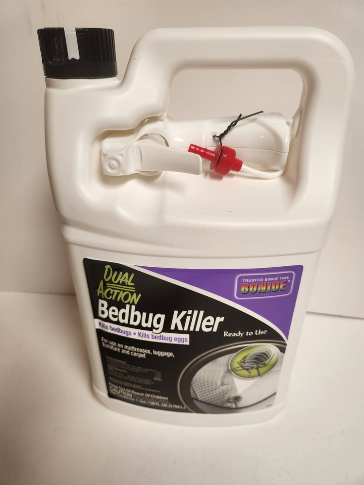 BONIDE BEDBUG, FLEA &TICK KILLER BEDBUG PREVENTION  1 GAL w/ Sprayer ORDERLESS