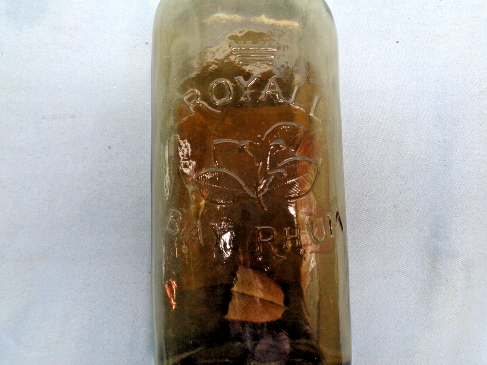 (5) Antique Nice Glass Bottles