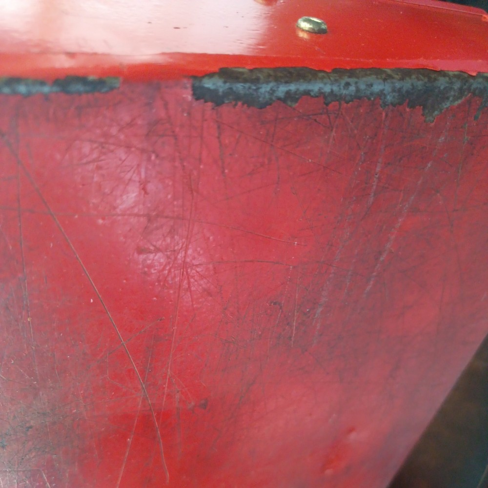 Vintage Metal Tool Caddy