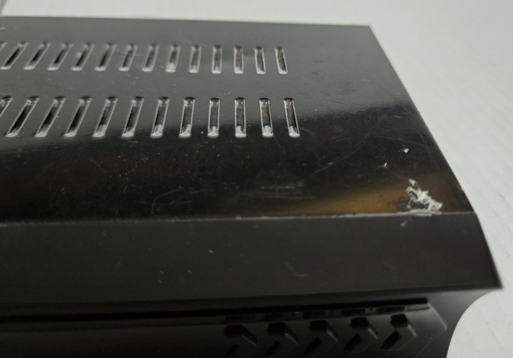 DVB-S2 Digital Video Broadcasting Receiver Box, Black - UNTESTED