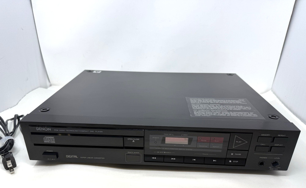 Denon DCD-1100 CD Player ~ Works ~ No Remote