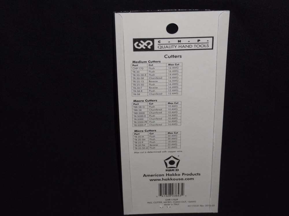 Wire Cutter by Hakko