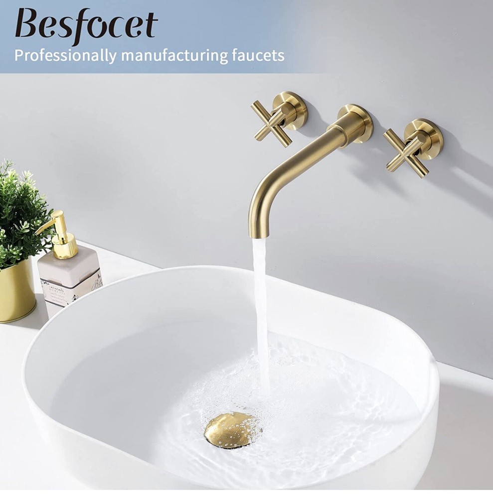Gold Bathroom Faucet Amazon Brand