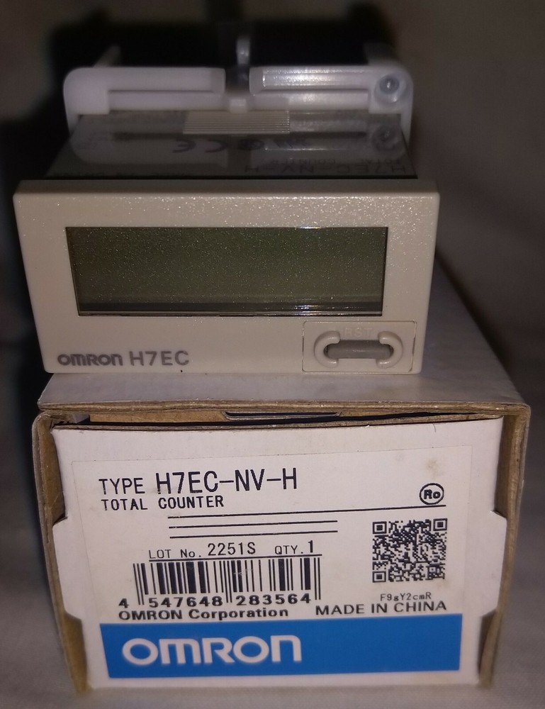 Omron H7EC-NV-H TOTAL COUNTER LCD 8 CHAR PANEL MOUNT