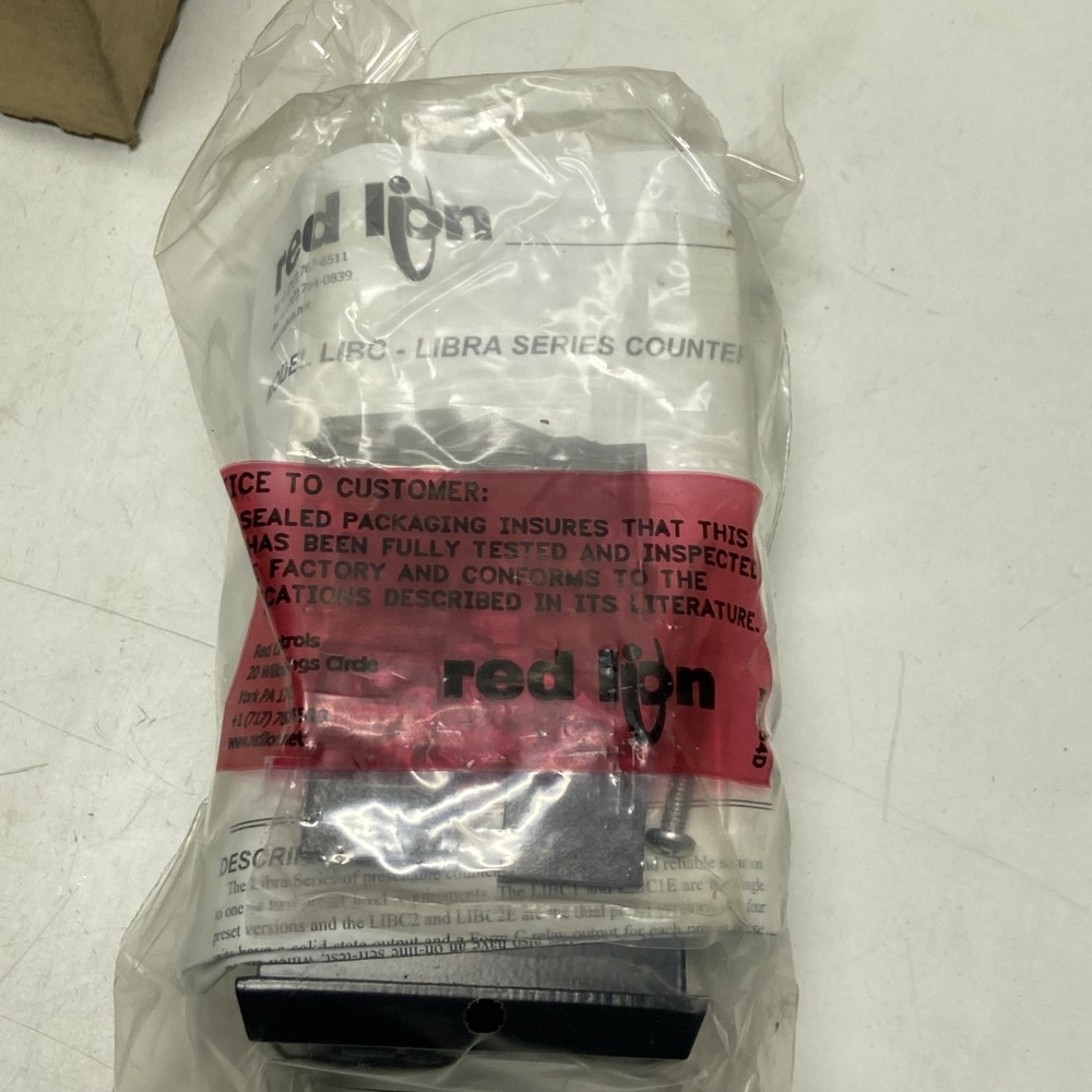 Red Lion Controls LIBC1E00 Single Preset Counter Module