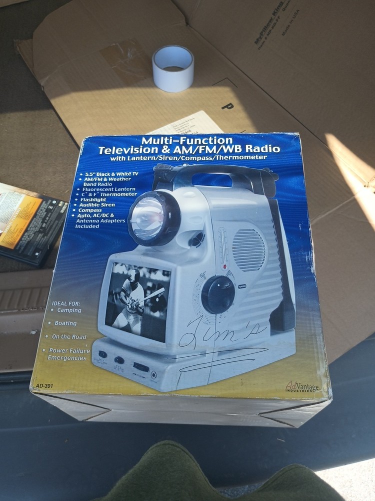Advantage Industries Multi-Function Television & Radio Tennessee New Sealed