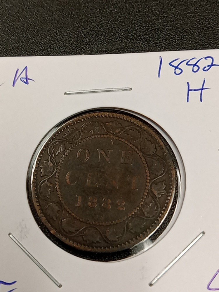 1882 Canada Large Cent - * Victoria * #3