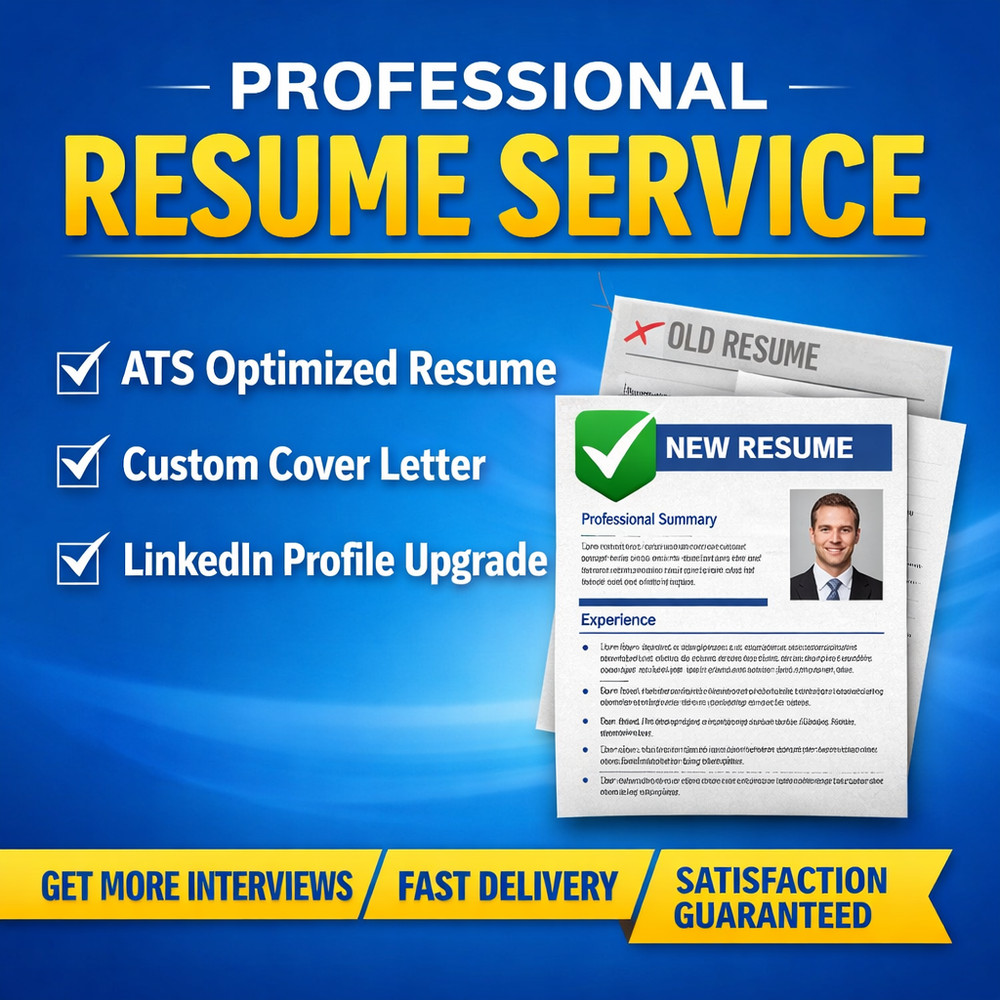 Resume Writing & CV Rewrite Service | ATS Optimized + Cover Letter Help