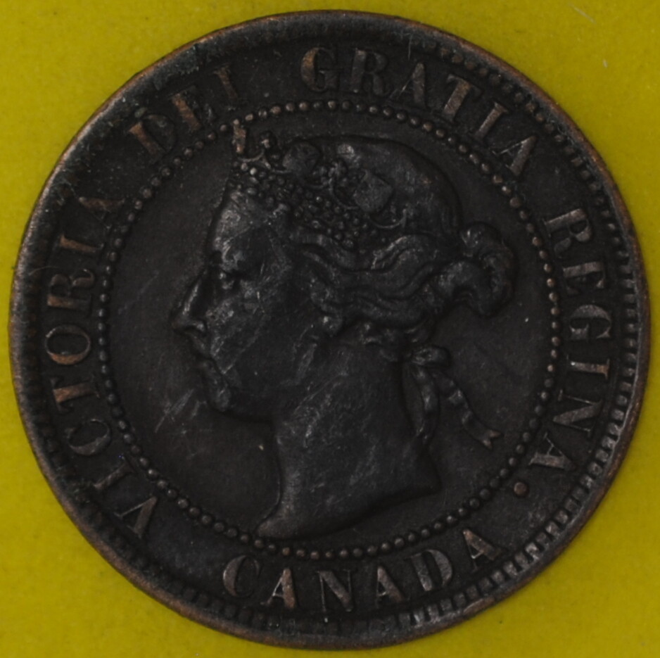 1894 Canada Cent XF