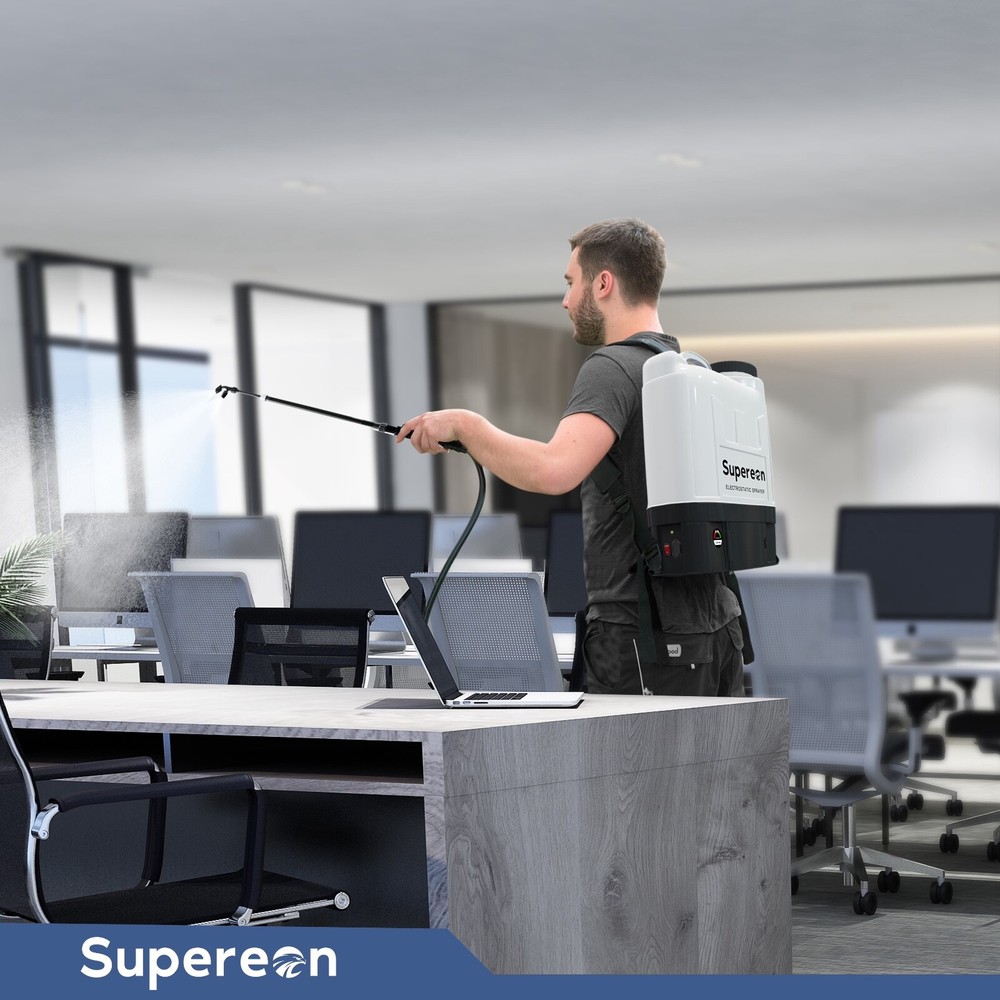 Battery Powered Electrostatic Backpack Chemical And Brine Sprayer
