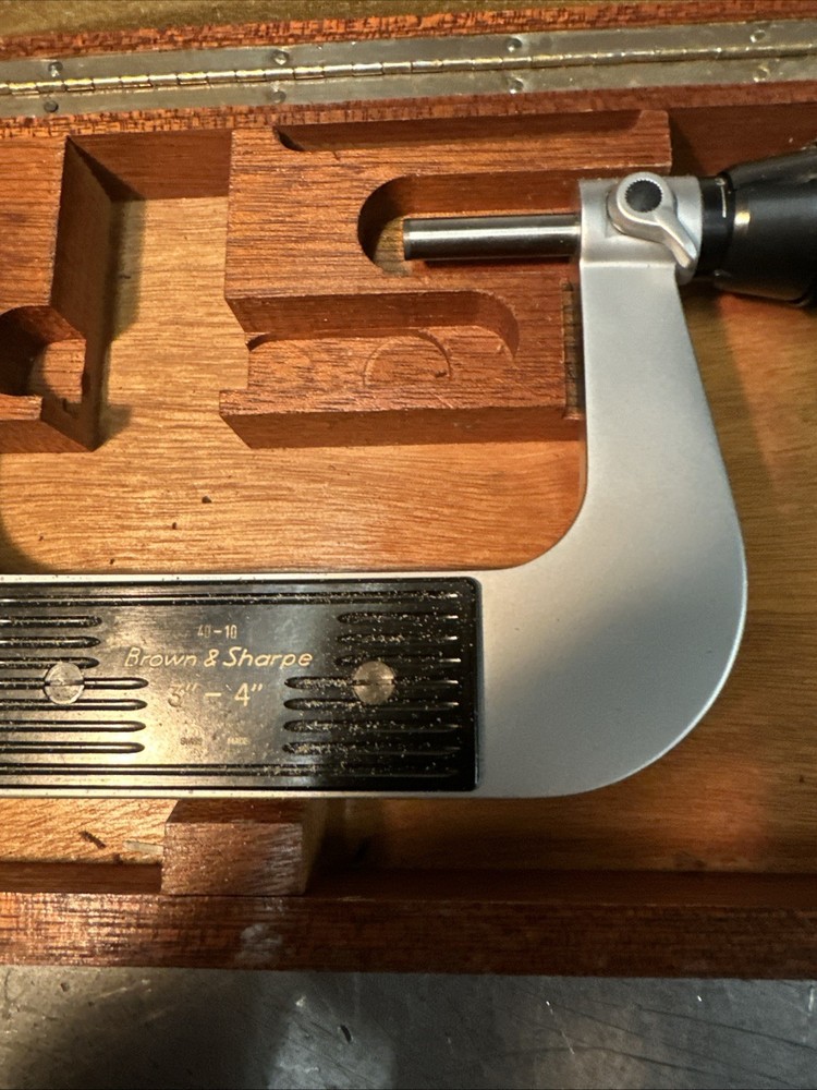 Brown & Sharpe 3”-4” 40-10 Micrometer