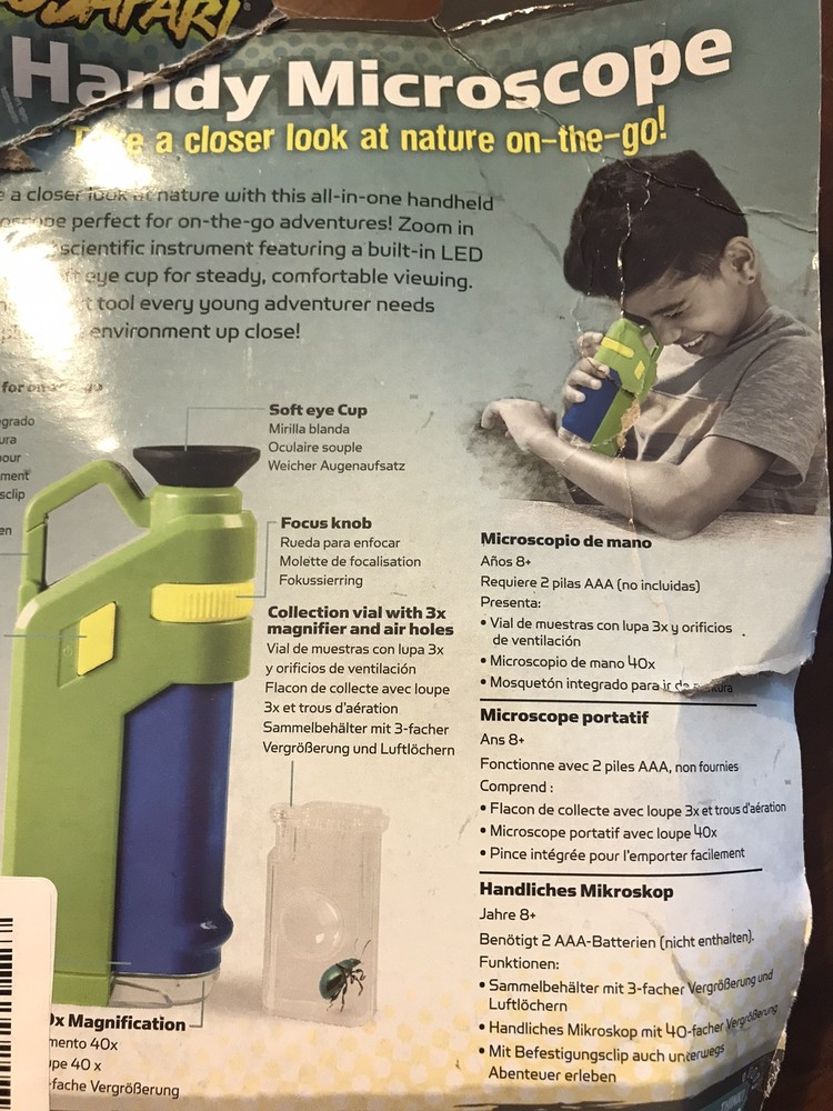 Educational Insights GeoSafari Handy Microscope STEM Toy