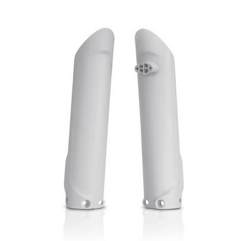 Acerbis 2401260002 Lower Fork Covers - White White