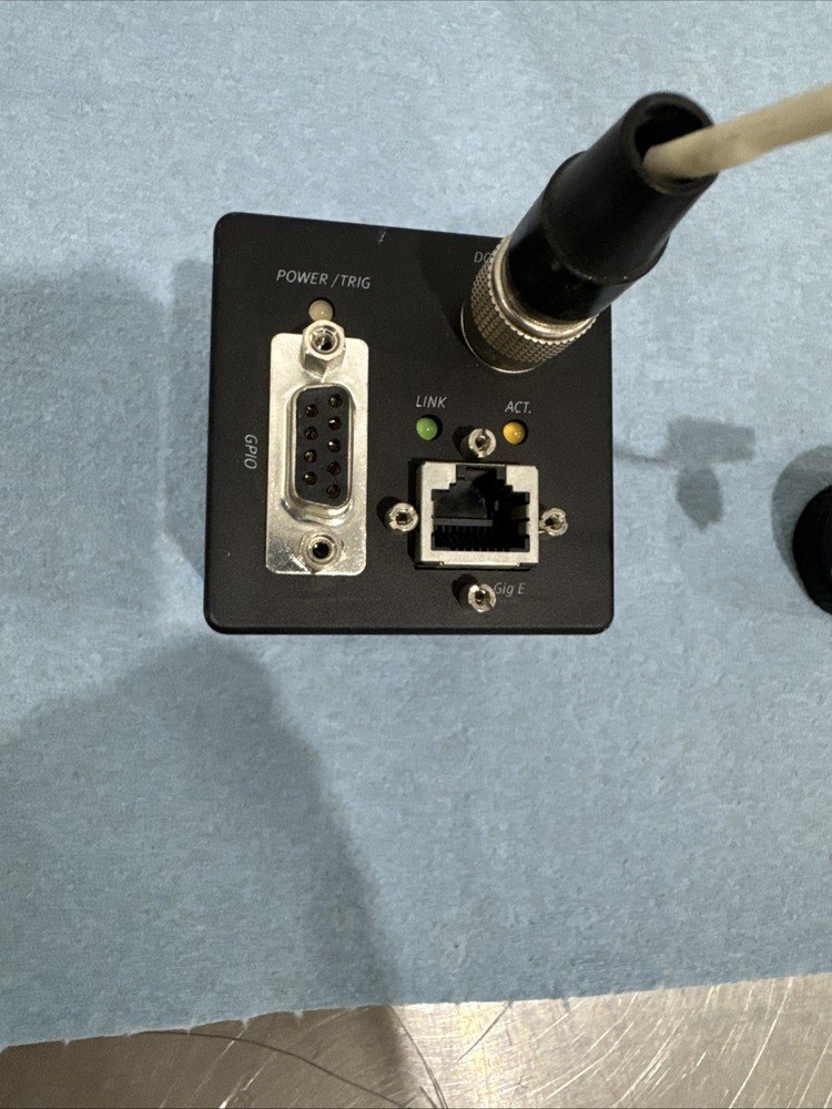 JAI BB-141GE Camera WITH Computar Adjustable Lense 8mm 08D