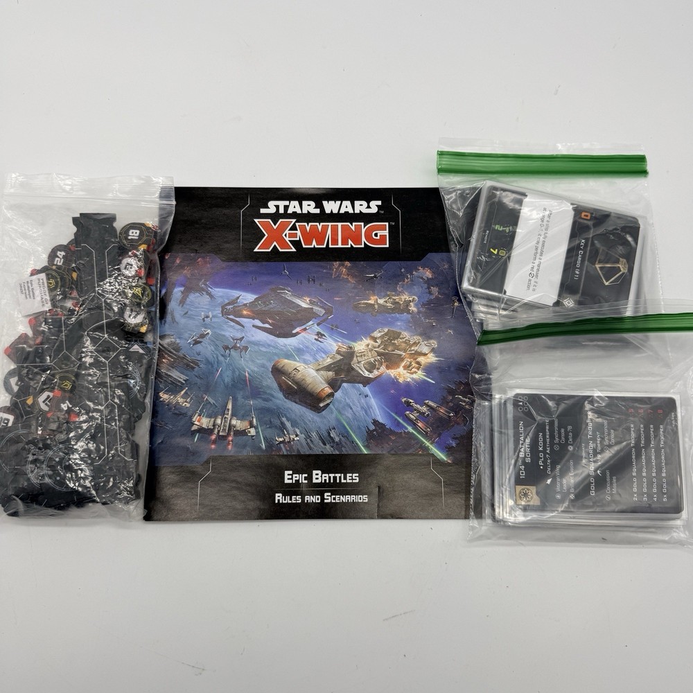 Epic Battles Star Wars X-Wing 2nd Edition Multiplayer Expansion 100% Complete