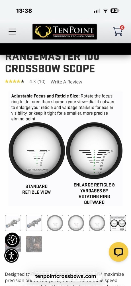 TenPoint Rangemaster 100