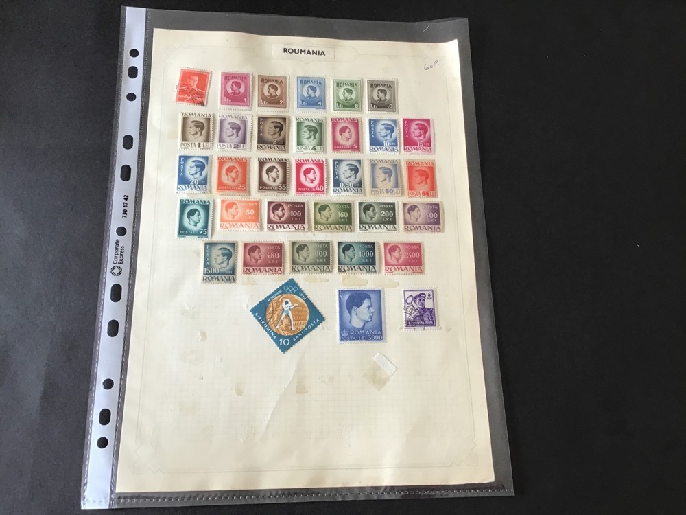 Romania Stamps Page R45311