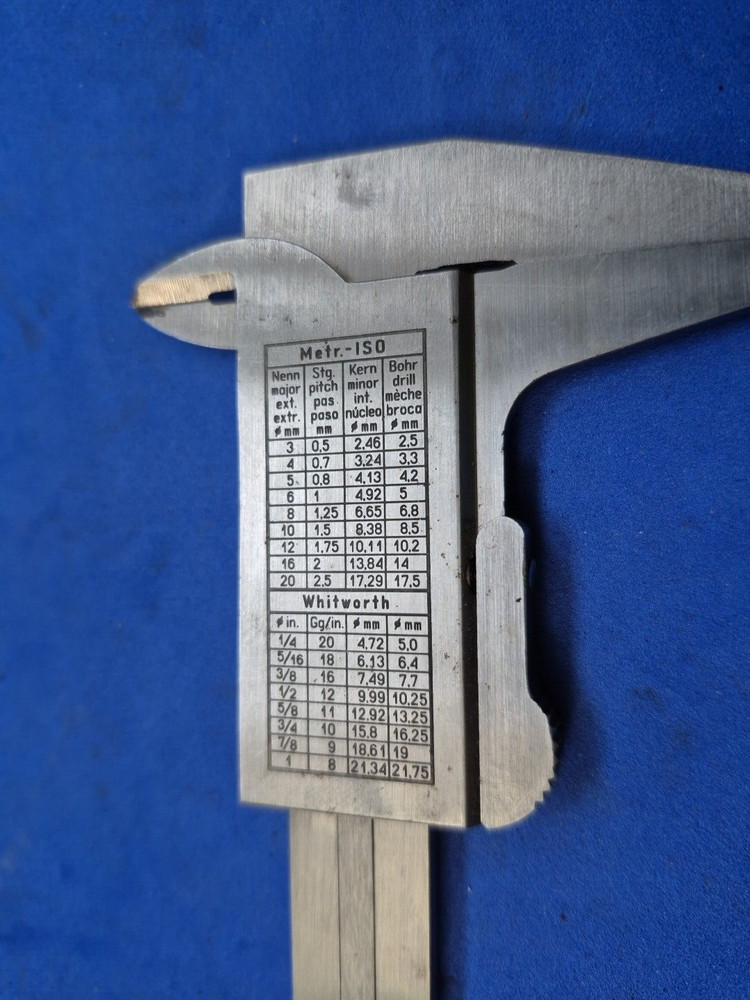 VIN 6" Vernier Caliper