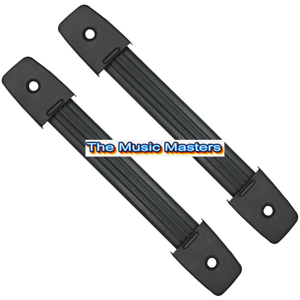 (2) Surface Mount Strap Carry Handles DJ Rack Case Speaker Cabinet Box Handle