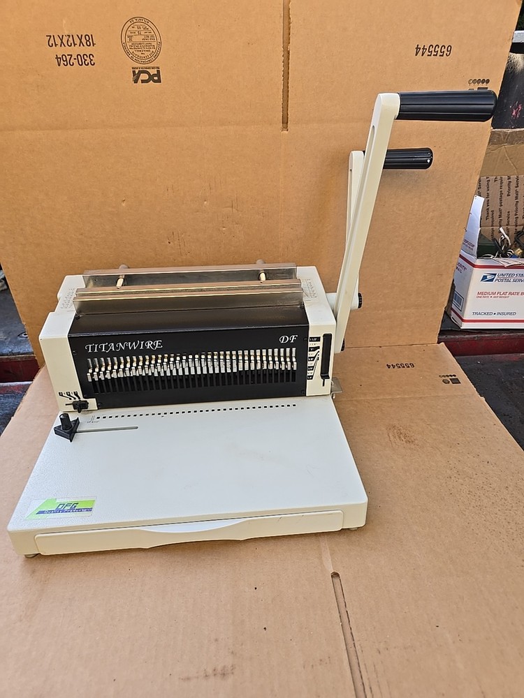 Titanwire DFG Totan Wire Binding Machine Bind Books and Documents