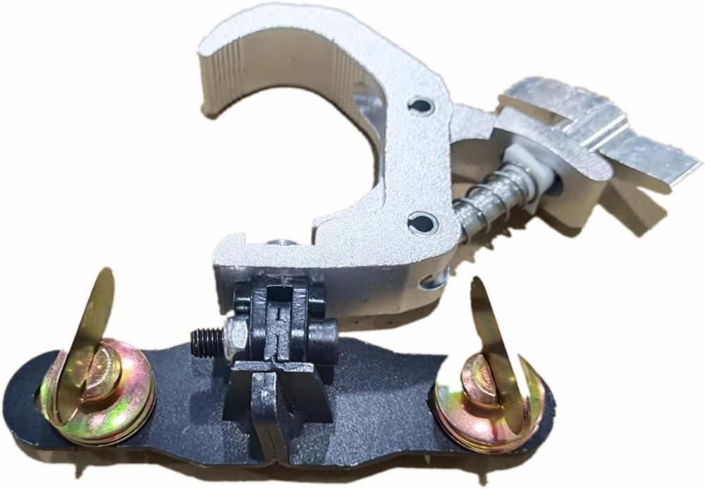 JUNMAN Stage Light Clamps Foldable Infinite Rotation Hooks for DJ Disco Stage L