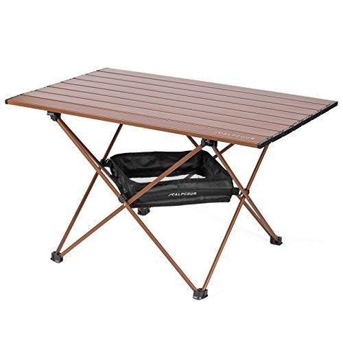 Portable Camping Table – Lightweight, Compact Folding Side Table Large Coffee
