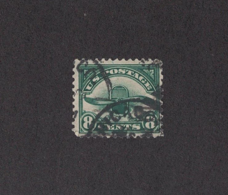 Scott C4 - Airmail. Single. Used.  #02 C4