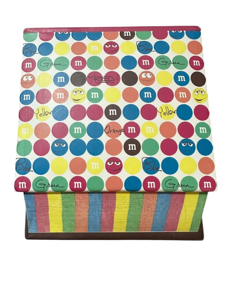 Vintage 2007?M&M's Studio 18 Note Pad Yellow